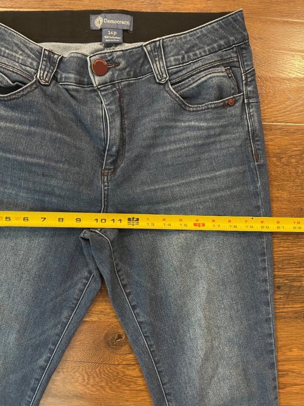 Democracy “Ab”Solution Skinny Jeans Sz 14P - Picture 6 of 9